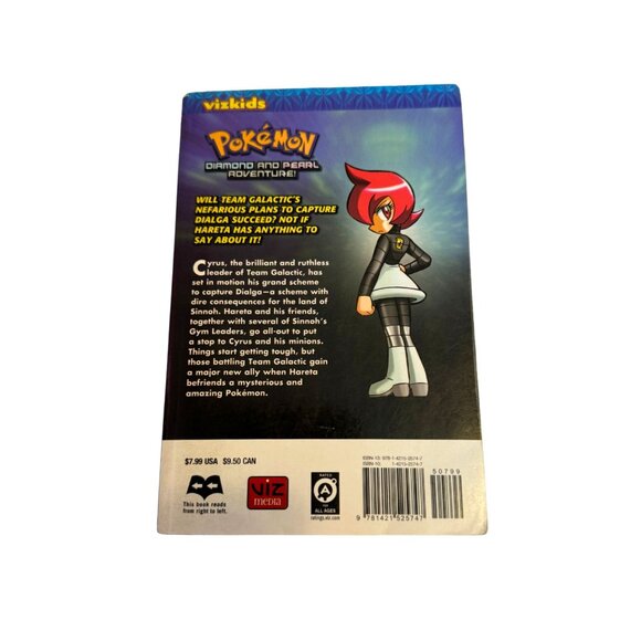 Pokemon Diamond & Pearl Adventure Volumes 2 & 3 By Shigekatsu Ihara With Pokemon - Picture 2 of 10